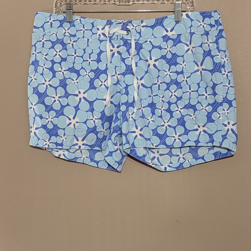 Patagonia Watergirl Water Shorts Board Shorts, Size:16, Color:Blue